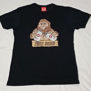 Full Send Big Foot Happy Dad Hard Seltzer T-shirt Men's Medium